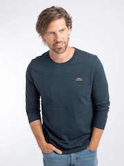 Weird Fish Blue Fins Long Sleeve T-Shirt - Image 1 of 6