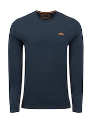 Weird Fish Blue Fins Long Sleeve T-Shirt - Image 5 of 6