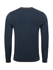 Weird Fish Blue Fins Long Sleeve T-Shirt - Image 6 of 6