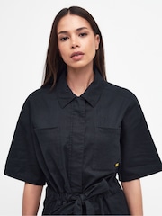 Barbour® International Rosell Linen Blend Short Playsuit - Image 4 of 6