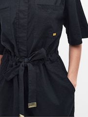 Barbour® International Rosell Linen Blend Short Playsuit - Image 5 of 6