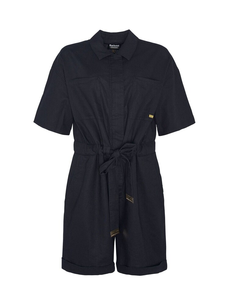 Barbour® International Rosell Linen Blend Short Playsuit - Image 6 of 6 Barbour® International Rosell Linen Blend Short Playsuit - Image 6 of 6