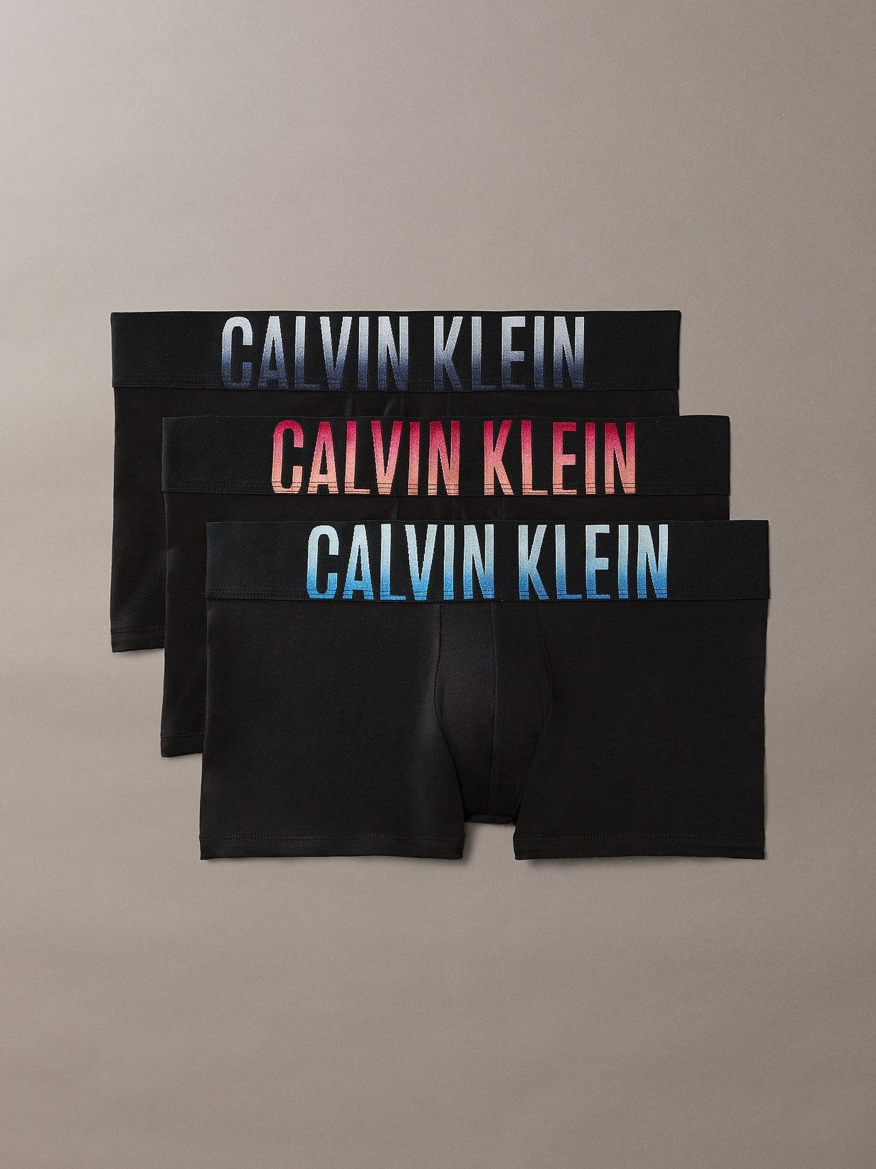 Calvin Klein Underwear Pack Of 3 Intense Power Cotton Boxers Men's Black + Black + Black Xxl - La Redoute - Image 3