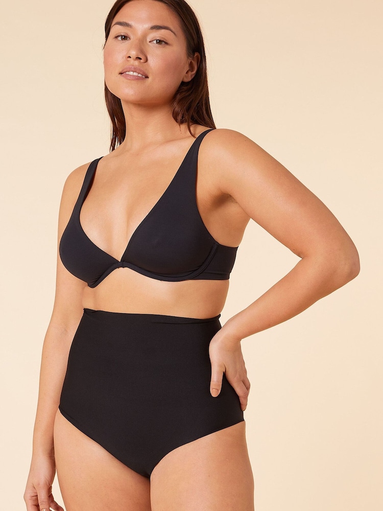ETAM Black Power By Etam Firm Control High Waist Briefs - Image 1 of 5