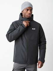 Jack Wolfskin Black Stonetrail 2 Layer Insulated Waterproof Jacket - Image 1 of 4