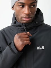 Jack Wolfskin Black Stonetrail 2 Layer Insulated Waterproof Jacket - Image 4 of 4