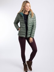 Weird Fish Green Eshka Lightweight Padded Jacket - Image 1 of 8