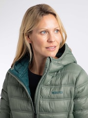Weird Fish Green Eshka Lightweight Padded Jacket - Image 5 of 8