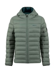 Weird Fish Green Eshka Lightweight Padded Jacket - Image 7 of 8