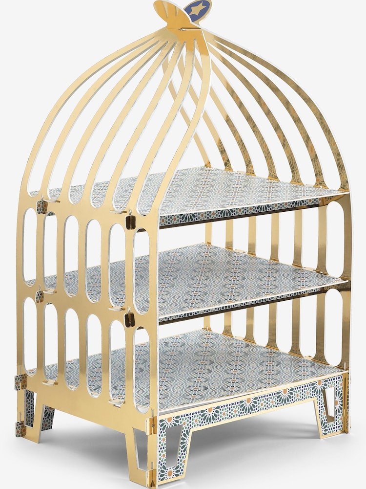 Gold Eid 3 Tier Cake Stand - Image 4 of 4