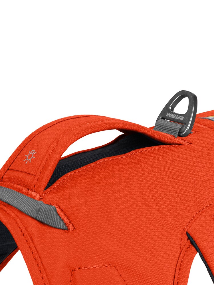 Ruffwear Orange Web Master™ Dog Harness with Handle - Image 4 of 4