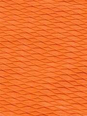 Victoria's Secret Sunset Orange Fishnet Cross Over Swim Bikini Top - Image 2 of 2