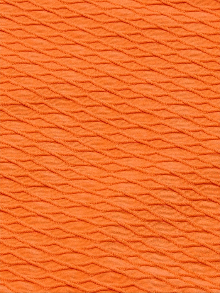 Victoria's Secret Sunset Orange Fishnet Cross Over Swim Bikini Top - Image 2 of 2