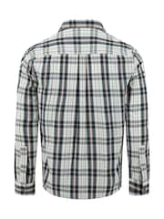 Weird Fish Cream Lando Long Sleeve Check Shirt - Image 6 of 6