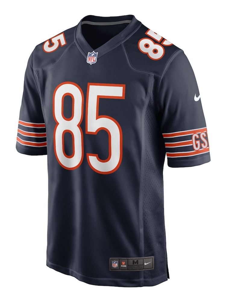 Nike Blue Chicago Bears Home Game Jersey - Cole Kmet - Image 2 of 3 Nike Blue Chicago Bears Home Game Jersey - Cole Kmet - Image 2 of 3