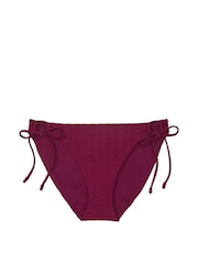Victoria's Secret Pink Rouge Fishnet Tie Side Swim Bikini Bottom - Image 3 of 3