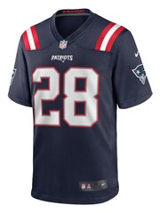 Nike Blue New England Patriots Game Team Colour Jersey - James White - Image 2 of 3