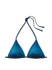Victoria's Secret Blue Ombre Triangle Swim Bikini Top - Image 3 of 3