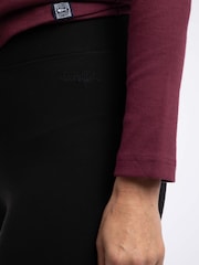 Negro - Leggings de cintura alta Weird Fish Lilliane - Imagen 4 de 4