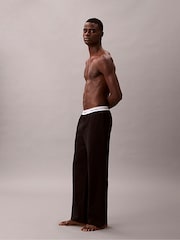 Calvin Klein Black Cotton Jersey Pyjama Bottoms - Image 3 of 6