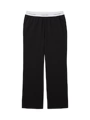 Calvin Klein Black Cotton Jersey Pyjama Bottoms - Image 6 of 6