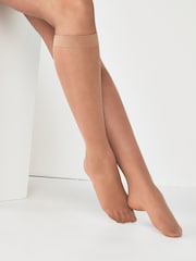 Nue - Chaussettes à hauteur de genou 20 Denier 5 Paquet - Image 8 de 10