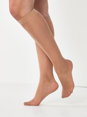 Nue - Chaussettes à hauteur de genou 20 Denier 5 Paquet - Image 9 de 10