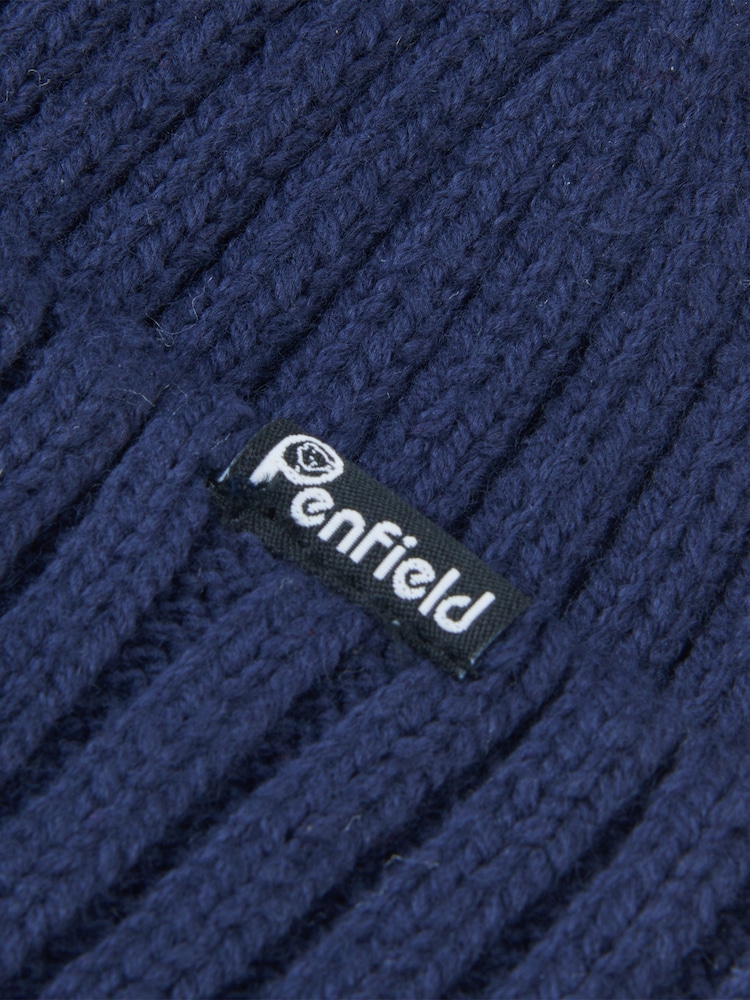 Penfield Blue Fisherman Beanie - Image 3 of 3 Penfield Blue Fisherman Beanie - Image 3 of 3