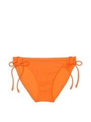 Victoria's Secret Sunset Orange Fishnet Tie Side Swim Bikini Bottom - Image 3 of 3