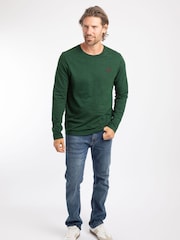 Weird Fish Green Fins Long Sleeve T-Shirt - Image 3 of 6
