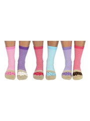 United Odd Socks Multi Stripe Donut Donuts Socks - Image 2 of 4