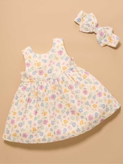 Purebaby Sofia Bow Dress - 圖片 1/7