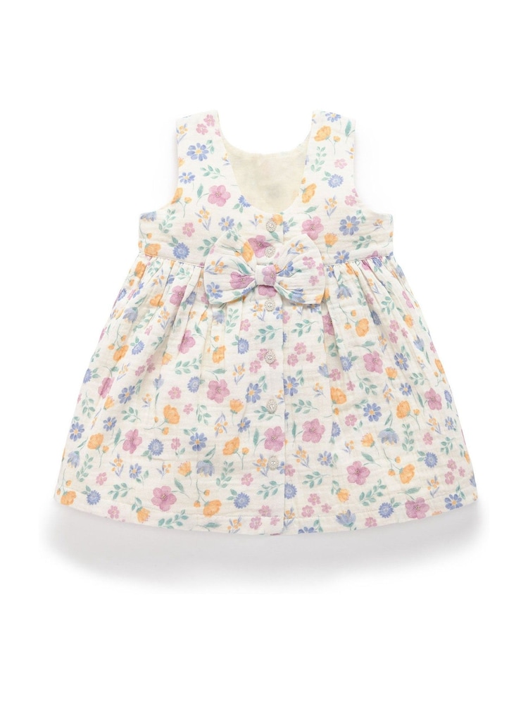 Purebaby Sofia Bow Dress - 圖片 2/7 Purebaby Sofia Bow Dress - 圖片 2/7