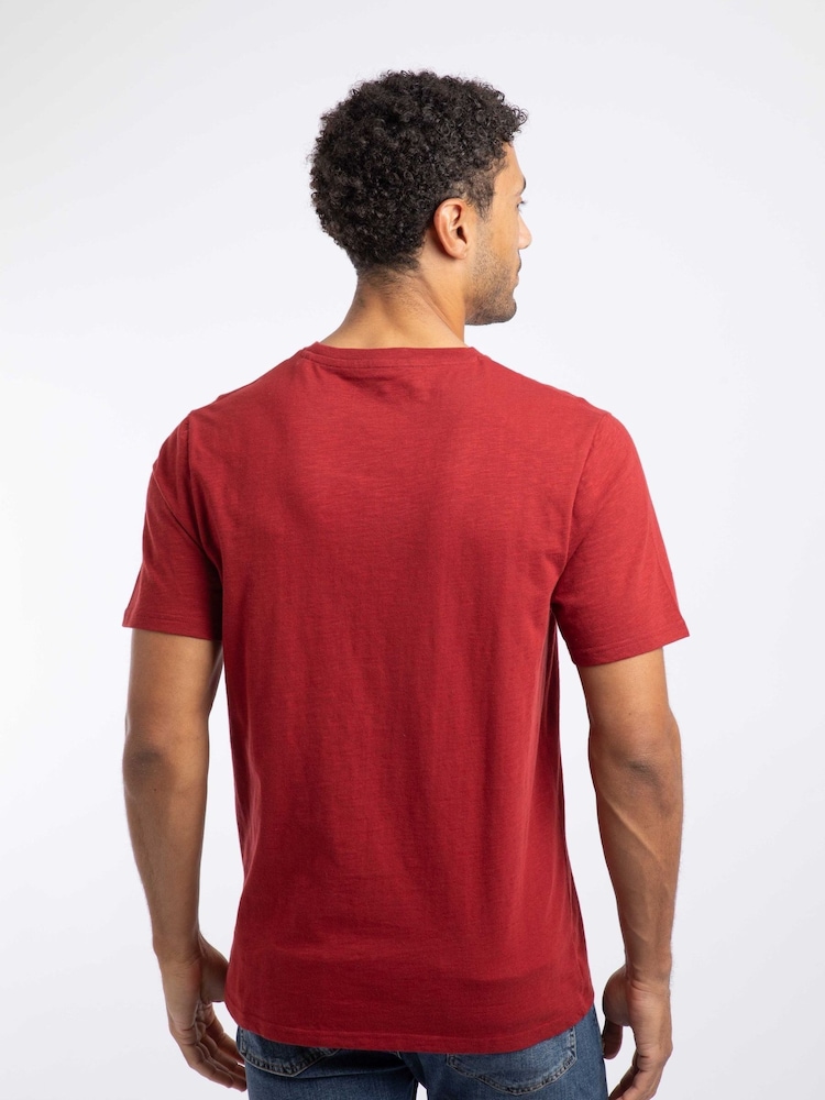 Weird Fish Red Fished Branded Cotton T-Shirt - Image 2 of 6 Weird Fish Red Fished Branded Cotton T-Shirt - Image 2 of 6