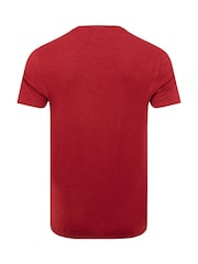Weird Fish Red Fished Branded Cotton T-Shirt - Image 6 of 6
