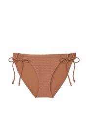Victoria's Secret Caramel Brown Fishnet Tie Side Swim Bikini Bottom - Image 3 of 3