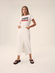 Levi's® White The Perfect Graphic 100% Cotton T-Shirt - Image 1 of 8
