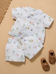 Purebaby Cancun 縐條套裝 - 圖片 2/5