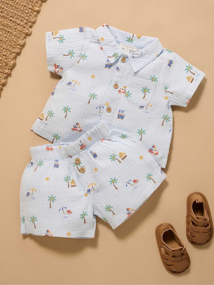 Purebaby Cancun 縐條套裝 - 圖片 2/5 Purebaby Cancun 縐條套裝 - 圖片 2/5
