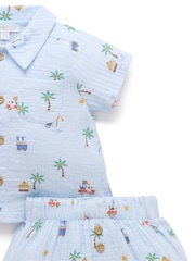 Purebaby Cancun 縐條套裝 - 圖片 4/5