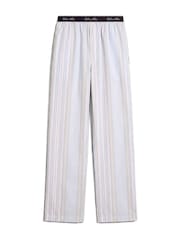 Calvin Klein Blue Cotton Poplin Pyjamas - Image 6 of 6