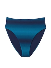 Victoria's Secret Blue Ombre High Waisted Swim Bikini Bottom - Image 3 of 3