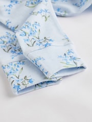 Blue Baby 100% Cotton Footless Sleepsuits 4 Pack (0mths-3yrs) - Image 8 of 9