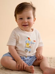 Purebaby White Ice Cream Cart Set - Image 1 of 6