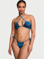 Victoria's Secret Blue Ombre Halter Swim Bikini Top - Image 1 of 3