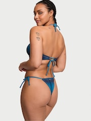 Victoria's Secret Blue Ombre Halter Swim Bikini Top - Image 2 of 3