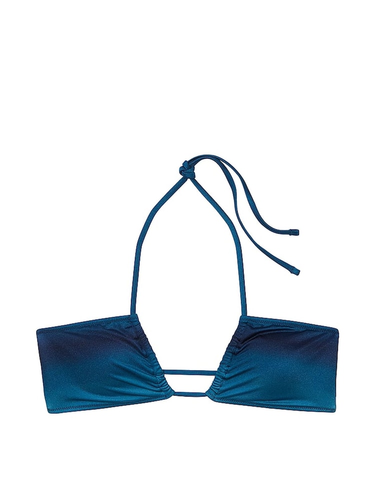 Victoria's Secret Blue Ombre Halter Swim Bikini Top - Image 3 of 3