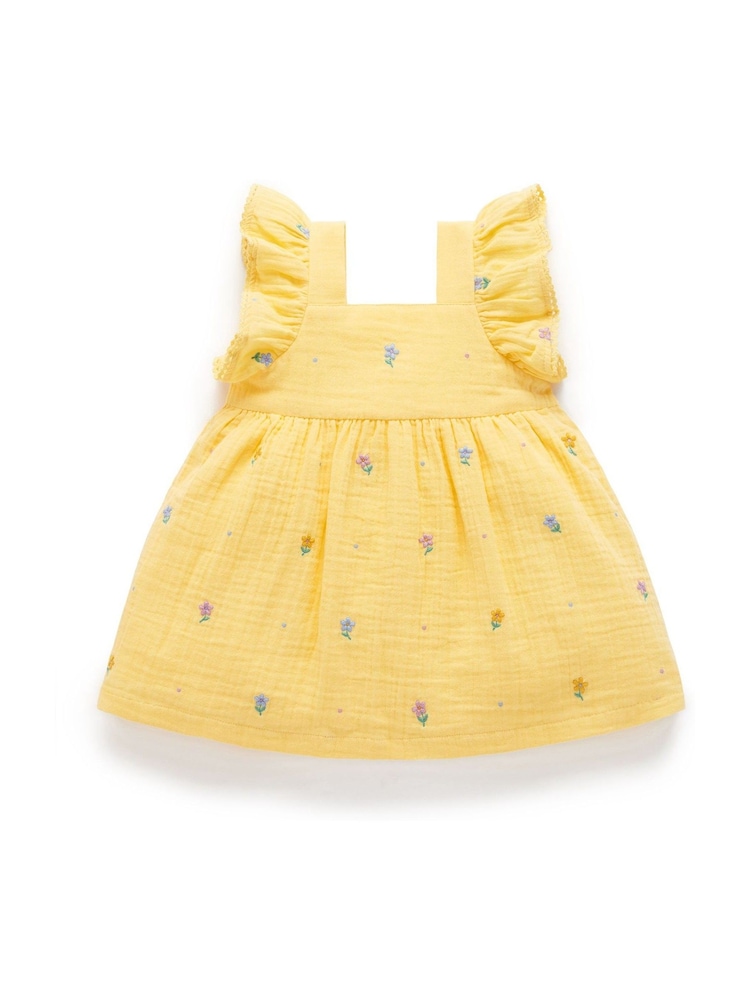 carters daisy linen dress Toddler Girl Carter's Floral Linen Blend Dress