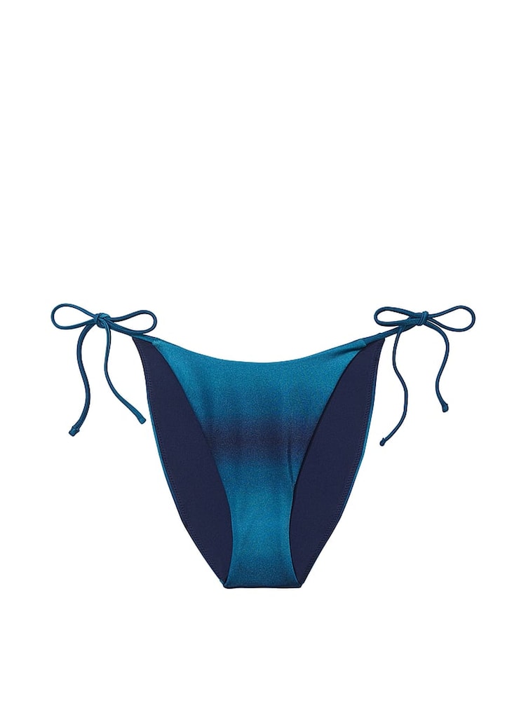 Victoria's Secret Blue Ombre Brief Swim Bikini Bottom - Image 3 of 3