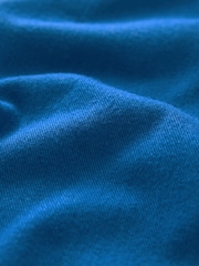 Blue Bright Cropped Denim Jersey Leggings - Image 7 of 7